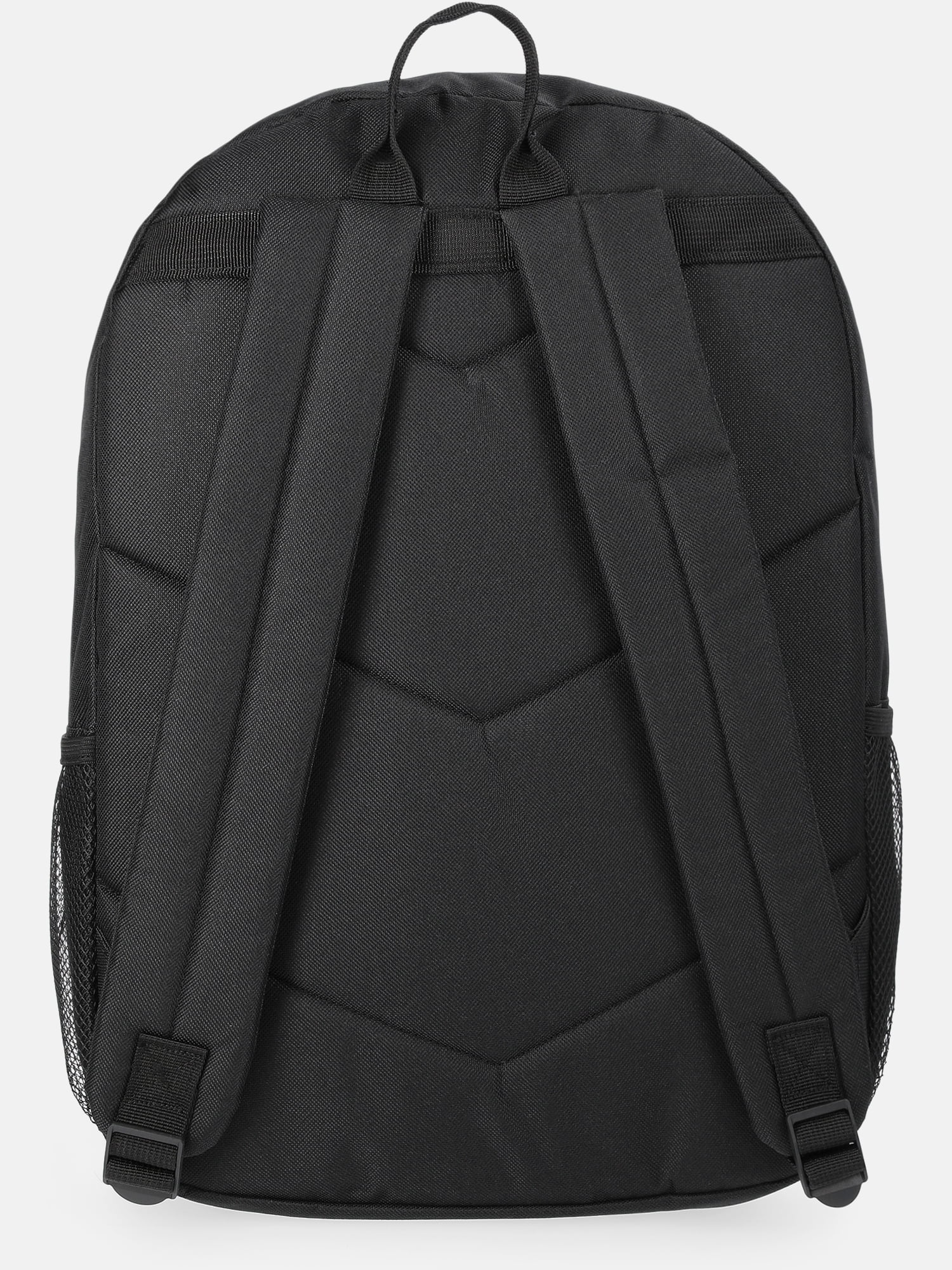 Wonder Nation Unisex 17" Solid Backpack & Lunch Set, Black