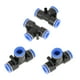 thumbnail image 4 of Conector Neumático, Conexión De Línea De Aire, 3/8\" Durable 0-0.9Mpa Para Herramienta Neumática 0 A 60 °C Tubería De Distribución De Aire YLSHRF Air Line Fitting, 4 of 8