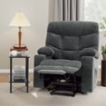 thumbnail image 4 of MCombo 27.2'' Extra Wide Power Lift Recliner Chair for 5'7"-6'2" Elderly, Fabric, Dark Grey, Large-Oversize, 4 of 9