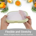 thumbnail image 6 of Sandwich Box Microwavable Lunch Box Reusable Silicone Food Storage Containers,Reusable Storage Containers For Fridge (Blue), 6 of 9