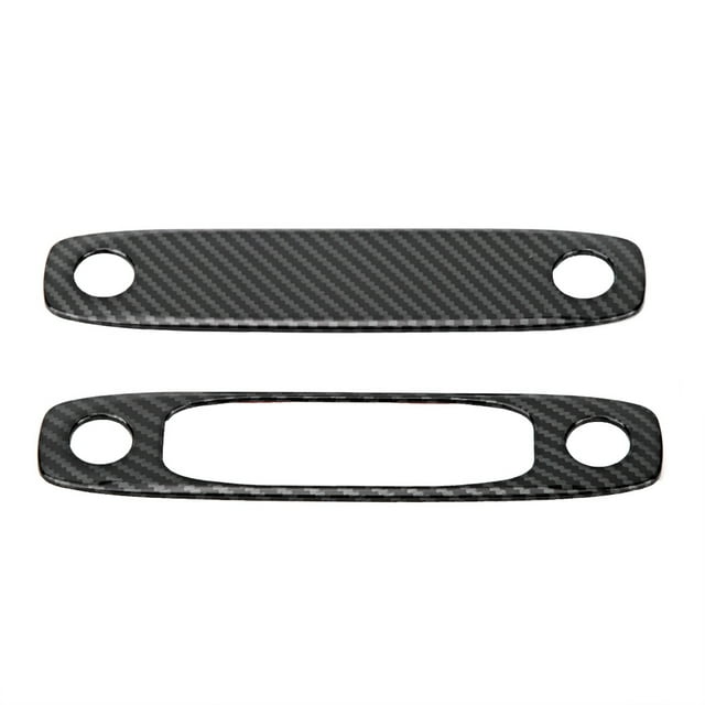 2 Pcs Accessoire de Décoration d'Étiquette de Cadre de Lampe de Lecture Compatible avec Tesla Model 3 2018-2019