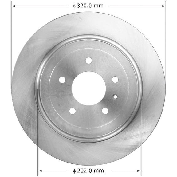 BENDIX PREMIUM PRT5902 - Disc Brake Rotor Fits select: 2009,2010-2011 CADILLAC STS