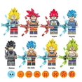 thumbnail image 2 of 16 Pcs Figurines Miniatures Dragon Ball Blocs de Construction Jouets pour Enfants, 2 of 5