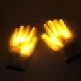 thumbnail image 4 of Guantes de colores LED Luces de dedo Fiesta Rave Guante intermitente_ kaili Sencillez, 4 of 5