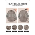 thumbnail image 7 of HOTAPEI Contrast Denim Jackets for Women Casual Boyfriend Jean Shacket Jacket Button Down Jean Jacket, 7 of 7