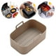 thumbnail image 1 of Fiudx Revestimiento Reutilizable para Freidora, de Silicona Antiadherente, Fácil de Limpiar, Resistente Al Calor Hasta 232 °C, para Freír, Hornear y Cocinar Al Vapor, Ideal para Cocineros Caseros, 19, 1 of 3