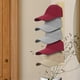 thumbnail image 2 of Wooden Hat Hanger With Display Shelf Imitation walnut color, 2 of 5