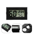 thumbnail image 3 of 4pcs Mini Digital Thermometer Hygrometer Indoor Humidity Meter LCD Display for Reptile Terrarium Greenhouse Garden Closet Fridge, 3 of 8