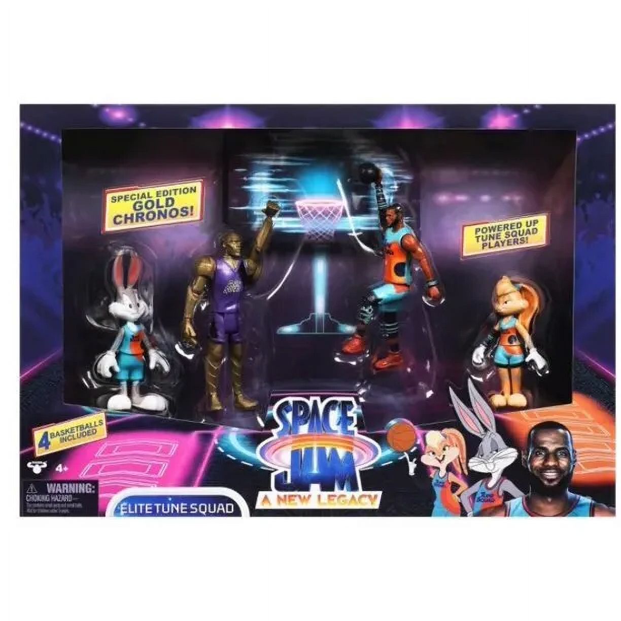 Space Jam: A New Legacy - Elite Toon Squad Action Figure 4 pack w