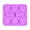 A4-Purple, variant on Dog Treat Molds Silicone Frozen Baking Dog Treat Molds Non-Stick Bone Puppy Paw Shapes Easy Release Dishwasher Safe Food-Grade Silicone For Dogs Puppies Senior Dogs Homemade Snacks,Purple