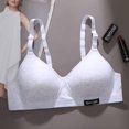 thumbnail image 1 of Ropa interior cómoda sin costuras de algodón puro para niñas, período de desarrollo, estudiante de secundaria, pecho pequeño, sujetador push up inalámbrico, fino, 1 of 6