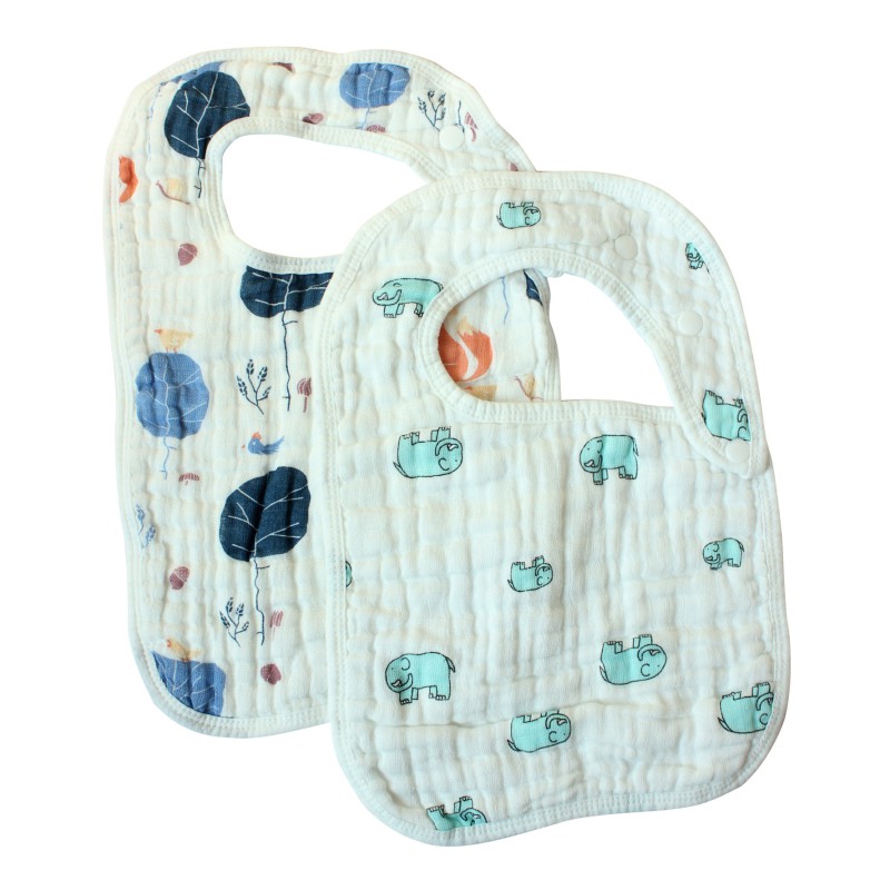 Muslin Burp Cloths, Baby Burp Cloth Sets for Unisex, Newborn Burping Rags for Boys and Girls