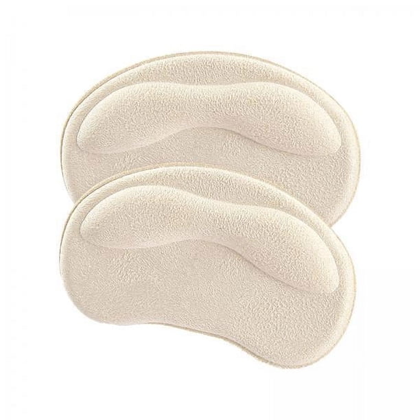 2x Almohadillas para el talón Forros del talón, protectores para prevenir ampollas, pegatinas ligeras para zapatos de gran tamaño, inserciones de cojí 2 piezas
