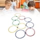 thumbnail image 1 of Aro De Atrenamiento Sensorial Con 10 Anillos De Juego, Aros De Plásstico Portátiles Para EJercio De Niños, Juego De Rayuela Y Treenamiento De Equilibrio, 1 of 7