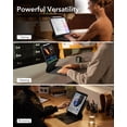 thumbnail image 3 of Funda para iPad Pro 13 con teclado ESR Rebound 360 Series, color negro, 3 of 9