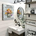 thumbnail image 3 of cow Wall Art Home Decor For Bathroom Living Room Bedroom Framed Ready To Hang 12x16 Inch, 3 of 6