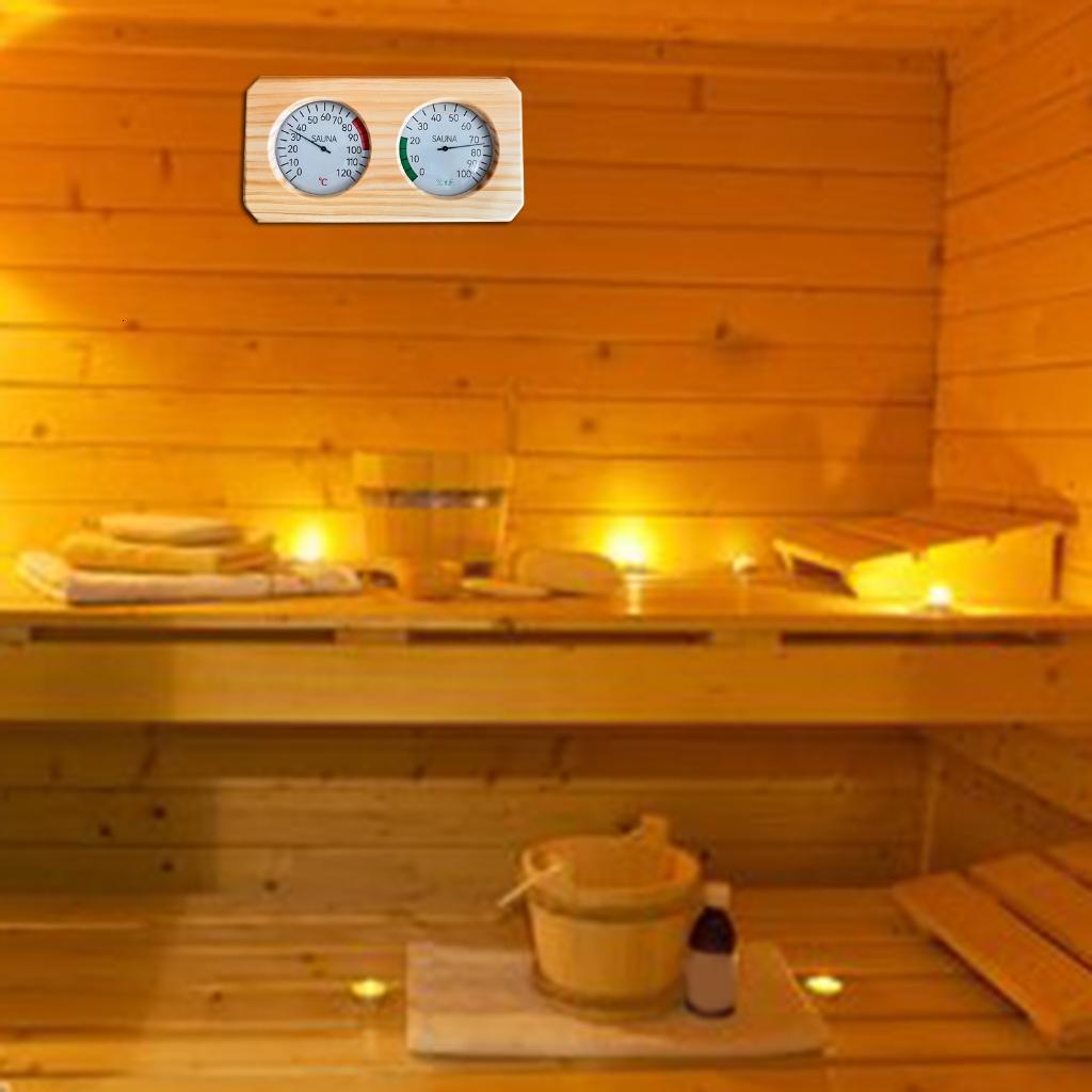 Temperature & Humidity Measurement Reliable Sauna Thermometer Hygrometer Monitor & Maintain Better Sauna Environment