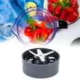 thumbnail image 4 of NutriBullet Compatible Blender Replacement Parts, Strong Compatibility Cross Blade for Smoothies, Dishwasher Safe Extraction System, Food Grade ABS, 4 of 5