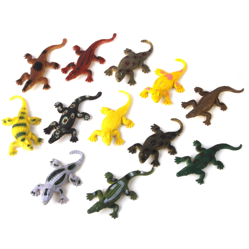 Lot Plastic Zoo Figure Jungle Wild Animals Bugs Insects Toys Party Bag Favor 