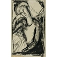 thumbnail image 2 of Amedeo Modigliani 13x18 Gold Ornate Wood Frame and Double Matted Museum Art Print Titled - Portrait of a Young Woman, 2 of 4