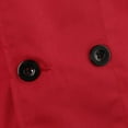 thumbnail image 3 of Chaqueta Unisex Chaqueta de Malla, Chaqueta de Manga Corta, Ropa , Camiseta de Catering con Pecho Y Mangas Rojo M Macarena abrigo de chef para hombres, 3 of 8