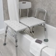 thumbnail image 4 of Drive Medical Splash Defense Senior Banc de Transfert de Douche avec Garde-Rideau, 4 of 7