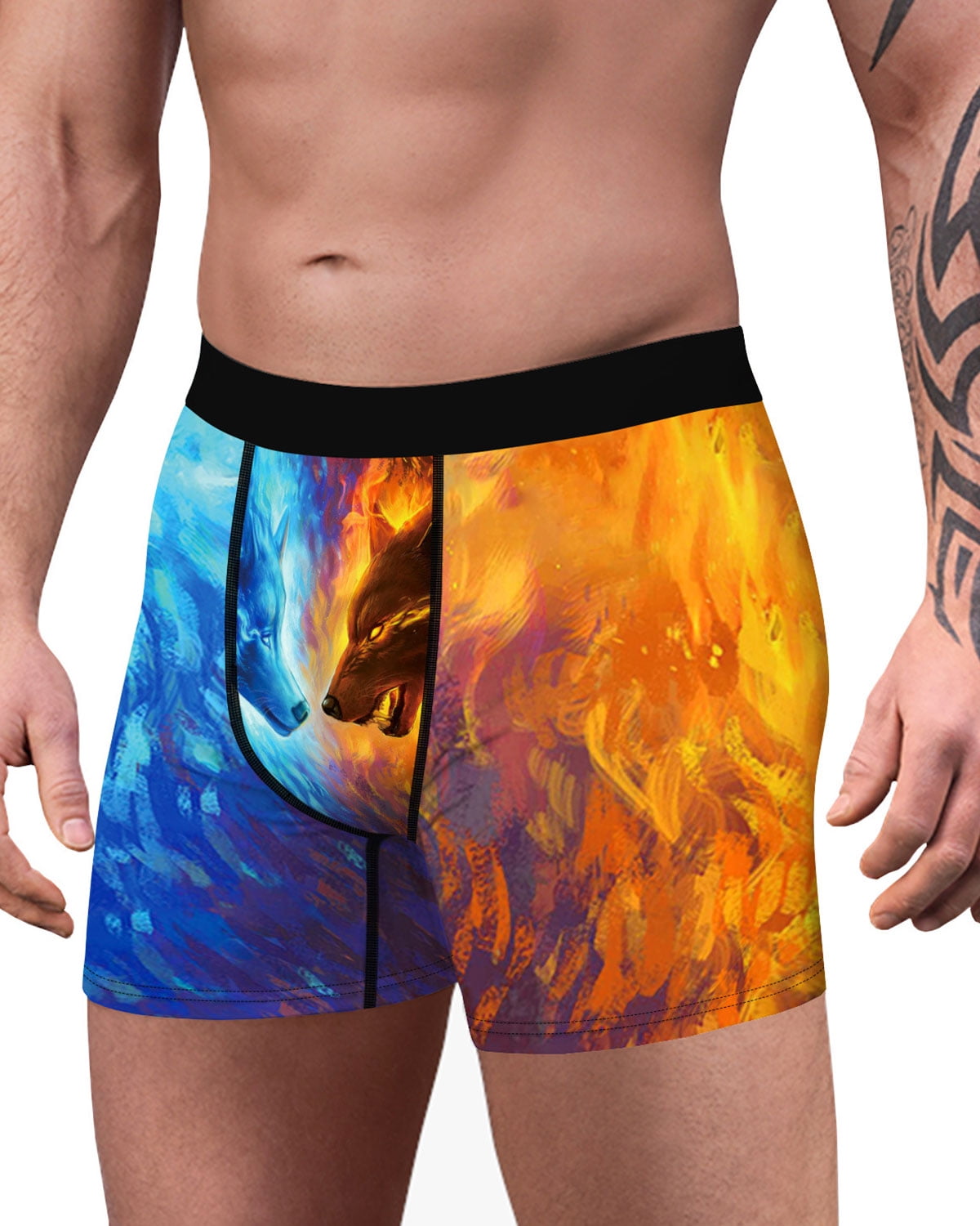 Breve SuperFit Boxer com Impressão Digital Animal Mozambique Ubuy
