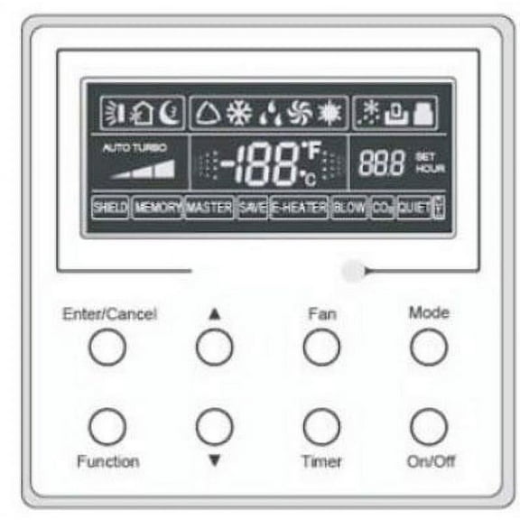 TRANE TREWIRE1BHANDA Multi-Split Wire Controller for High Wall Mini-Split Units