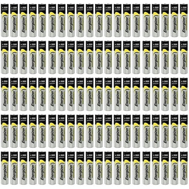100 Count Energizer Industrial EN92 Alkaline AAA 1.5v Batteries LR03