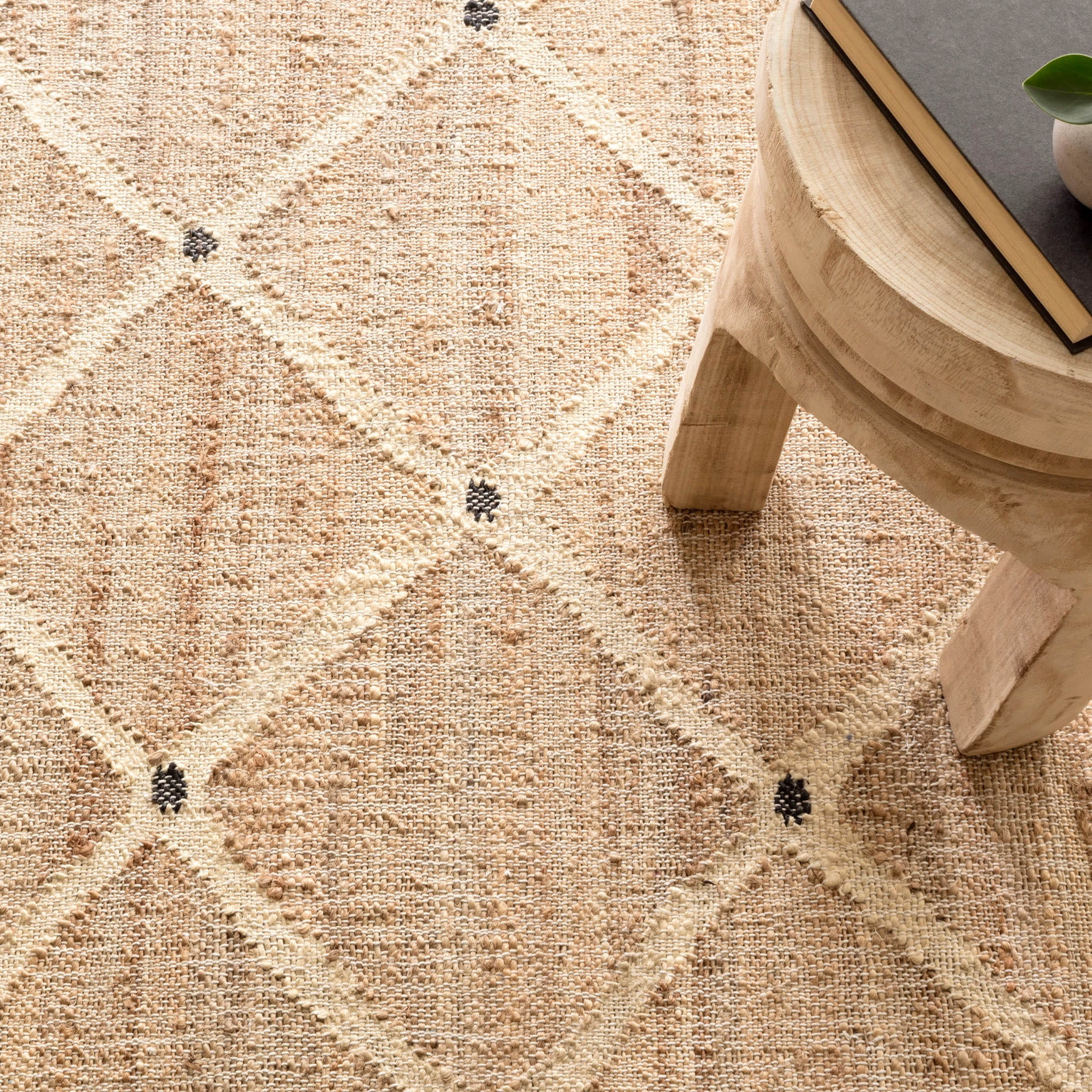 Dash & Albert Kali Handwoven Jute Rug, 2' 6" x 8', Natural