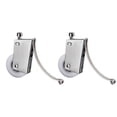 thumbnail image 2 of 2pcs Wooden Wardrobe Sliding Door Wheels Cabinet Pulleys Mute Double Wheels, 2 of 6