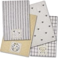 thumbnail image 2 of VHC Brands Embroidered Bee Decorative Whimsy, Kitchen Tea Towel- 4 Pack, 2 of 5