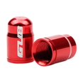 thumbnail image 2 of Almencla 6x2x Alloy Valve Cap Tire Presta Dust Cover Nozzle Caps AV Red, 2 of 8