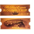 thumbnail image 3 of Sonnette de Traîneau Polar Exp, Billet de Voyage Rond et Certificat d'Authenticité, 3 of 5