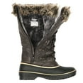 thumbnail image 2 of Dream Pairs Botas de nieve de media pantorrilla con forro de piel sintética cálida DP para mujer Winter Comfort DP-AVALANCHE Dream Pairs DP-AVALANCHE, 2 of 4