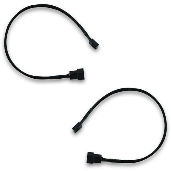 EKWB EK-Cable PWM Fan Extension, 30cm, 2-pack