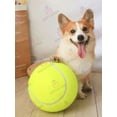 thumbnail image 2 of Pelota Balon Xtellar verde Tenis Juguete Mascota Perro Raza Grande Gigante, 2 of 4