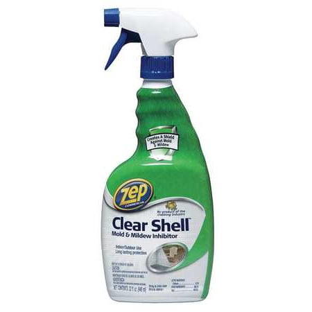 Zep Commercial Mildew Remover - Zep Commercial Clear Shell Mold and Mildew Inhibitor, 32 oz