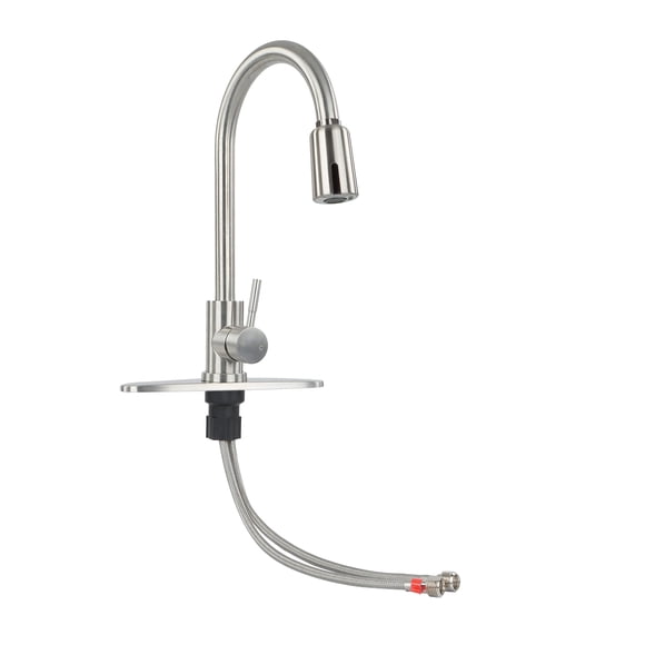 Grifo Empire Faucets Sin Contacto Acero Plateado 41 cm