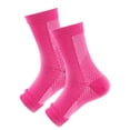 thumbnail image 2 of Flmtop Unisex Anti-fatigue Sports Compression Foot Ankle Sleeve Support Brace Socks, 2 of 10