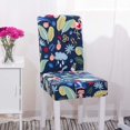 thumbnail image 3 of 4PCS Stretch Removable Washable Dining Room Chair Protector Slipcovers/Home Decor Dining Room Seat Cover Multiple Styles, 3 of 7