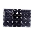 thumbnail image 2 of 100Pcs Christmas Ball Ornaments Christmas Tree Ornaments for Home Engagement black, 2 of 8
