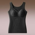 thumbnail image 2 of Einccm Women's Winter Warmth Fleece Lined Camisole with Lace Backless Design and Removable Pads Seamless Body Shaper Base Layer Top for Cold Weather Casual Daily Wear, 2 of 4