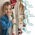 thumbnail image 3 of Blackout Kids Curtains,Beige Christmas Santa and Animal Pattern Childrens Insulated Curtains Set Of 2,Bedroom Essentials,Toddler Room Decor 42"x54", 3 of 5