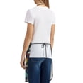 thumbnail image 3 of Naloa 1Pack Adjustable Bib Apron Waterdrop Resistant Cooking Kitchen Aprons for Women Men Chef, Bowling Ball Print, 3 of 5