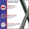thumbnail image 5 of Whole Parts Dryer Felt Seal Gasket Part# 137565300 - Replacement & Compatible with Some Electrolux, Frigidaire, Crosley and Kenmore Dryers, 5 of 6