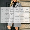 thumbnail image 3 of Chiccall Women Winter Wool Coat Notch Lapel Mid Long Peacoat, 3 of 9