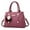 Watermelon Red, variant on Jierger Womens Bag Elegant Casual Leather Messenger Bag Large Capacity Handbag Fashion for Women Shoulder Purses and Handbags for Men Women Outdoor Travel Work