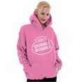 thumbnail image 4 of Retro Dubble Bubble Vintage Classic Logo Hoodie Sweatshirt Women Men Brisco Brands 2X, 4 of 6