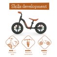 Chillafish Buzzi 10' Balance Bike for Kids 1.5 years and older
